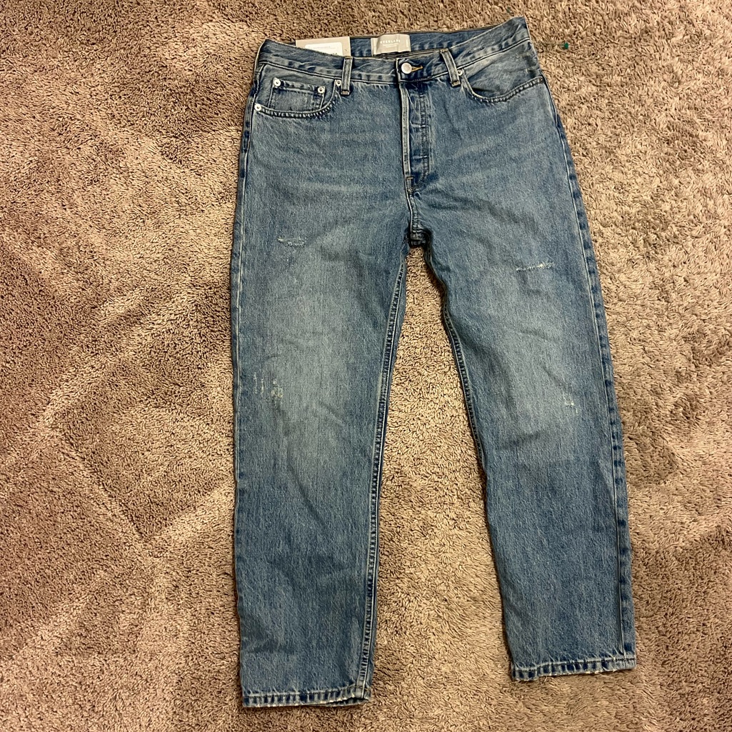Nwt Everlane Relaxed Straight Jeans